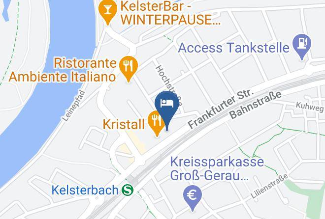 Gros Gerau - Hotel Athen Maps
