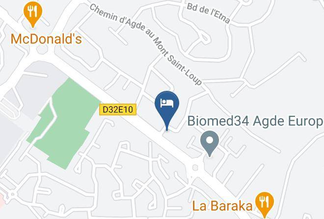 Herault - Hotel Athena Maps