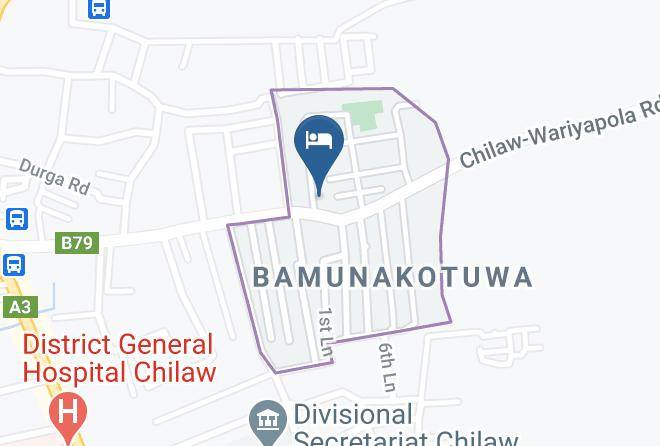 Kurunegala - Hotel Athina & Restaurant Maps