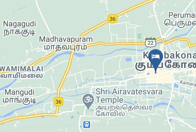 Kumbakonam - Hotel Athityaa Maps