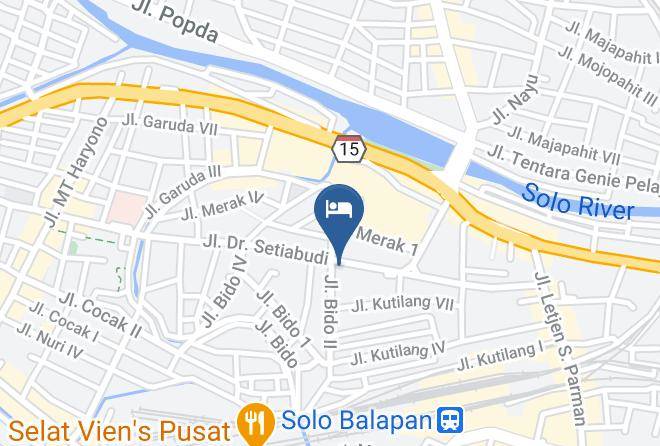 Surakarta - Hotel Atina Maps