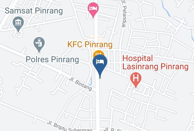 Pinrang Regency - Hotel Atiqah Syariah Maps