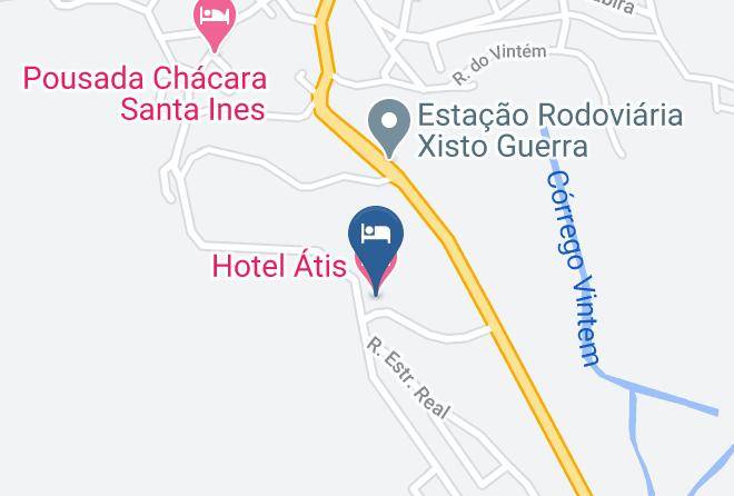 Conceicao Do Mato Dentro - Hotel Atis Maps