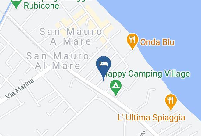 Rimini - Hotel Atis Maps