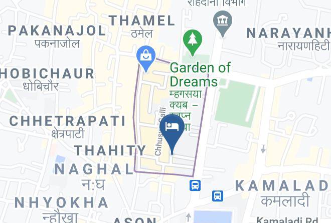 Kathmandu - Hotel Atithi Maps