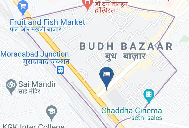Moradabad - Hotel Atithi Maps