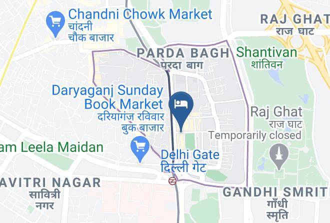 Hotel Atithi Palace Map