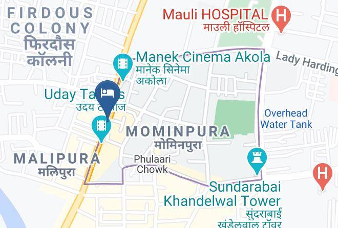 Akola - Hotel Atithi Satkar Maps