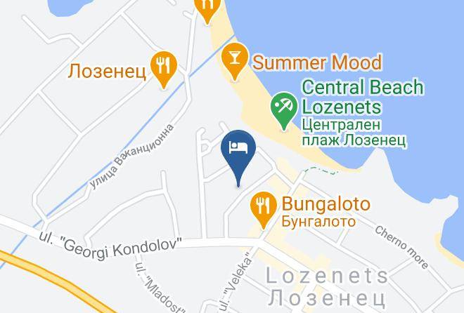 Tsarevo - Hotel Ativa Maps