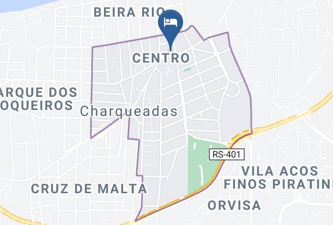 Charqueadas - Hotel Atlanta Maps