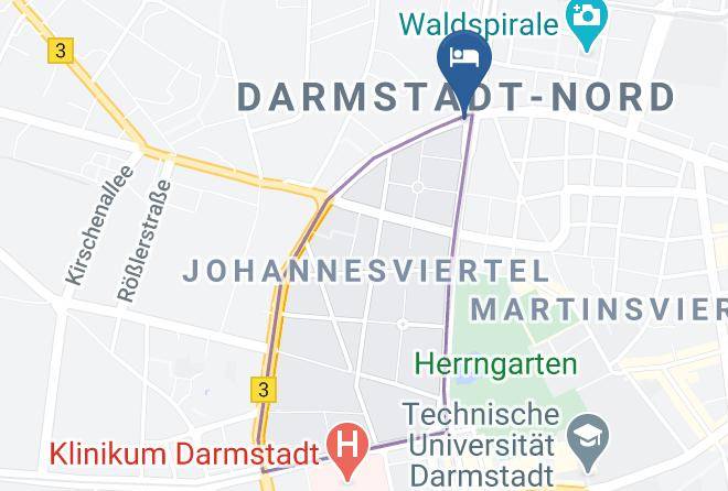 Darmstadt - Hotel Atlanta Maps
