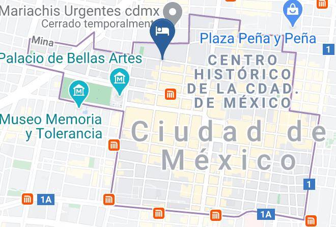 Cuauhtemoc - Hotel Atlanta Maps