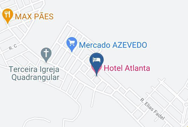 Ibaiti - Hotel Atlanta Maps