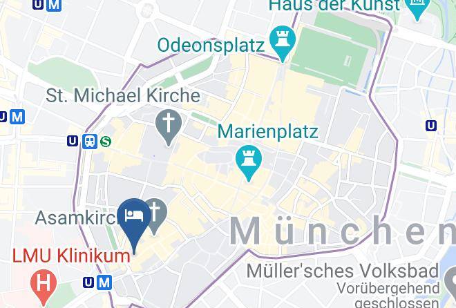 Munich District - Hotel Atlanta Maps