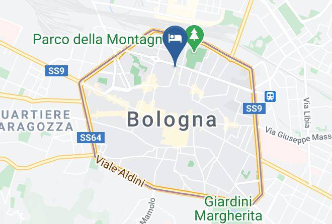 Hotel Atlantic Bologna Map