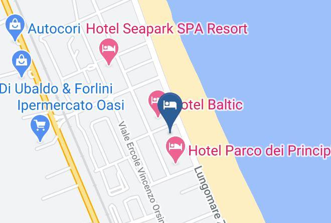 Teramo - Hotel Atlantic Maps