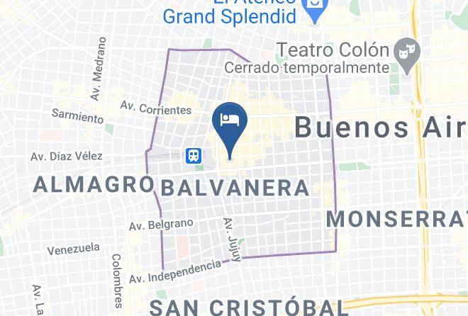 Balvanera - Hotel Atlantic Maps