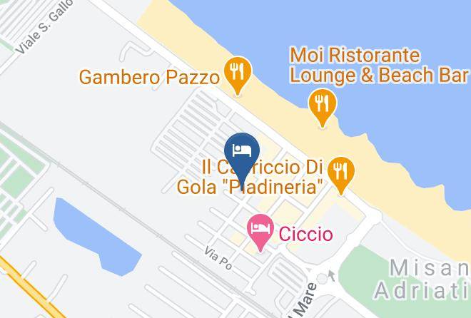 Rimini - Hotel Atlantic Riviera Maps