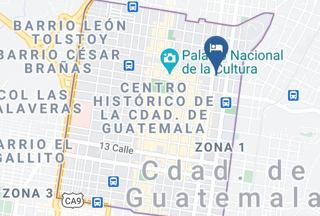 Guatemala - Hotel Atlantico 1 Maps
