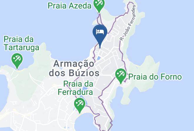 Buzios - Hotel Atlantico Buzios Maps