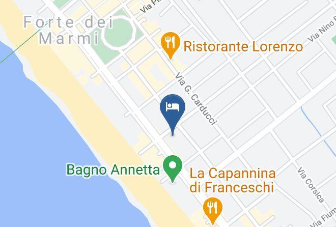 Lucca - Hotel Atlantico Maps