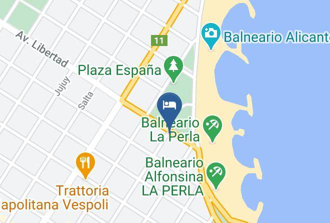 General Pueyrredon Partido - Hotel Atlantico Maps