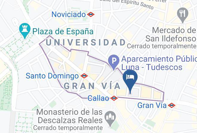 Madrid - Hotel Atlantico Madrid Maps