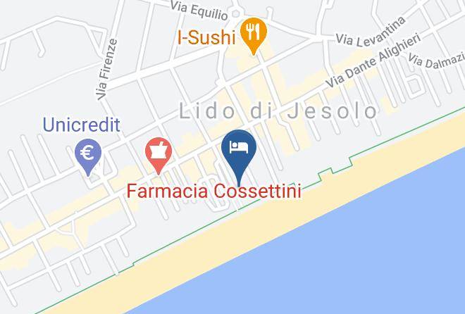 Venice - Hotel Atlantico Maps