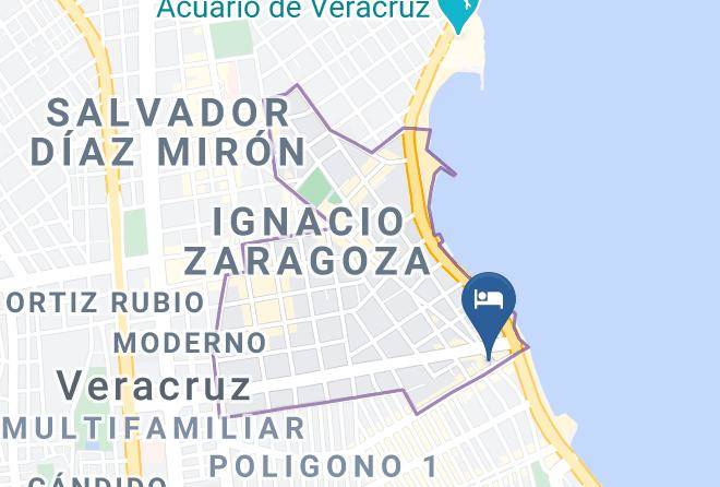 Veracruz Reforma - Hotel Atlantico Maps