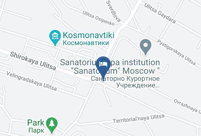 Kislovodsk - Hotel Atlantida Maps