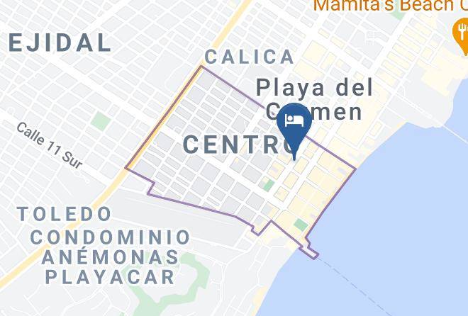 Solidaridad - Hotel Atlantida Maps