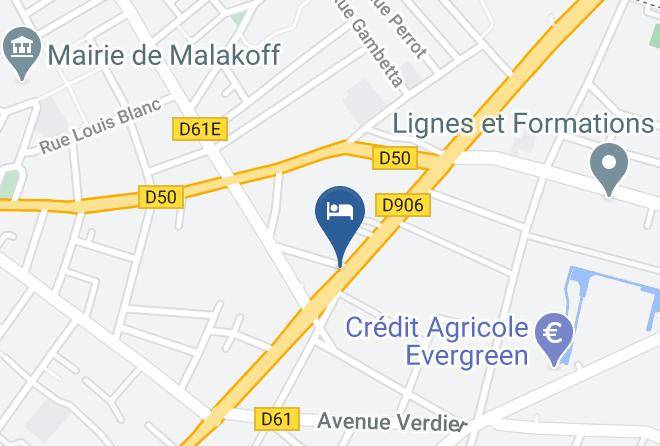 Hauts De Seine - Hotel Atlantide Maps
