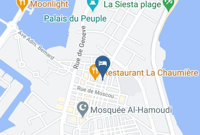 Djibouti - Hotel Atlantique Maps