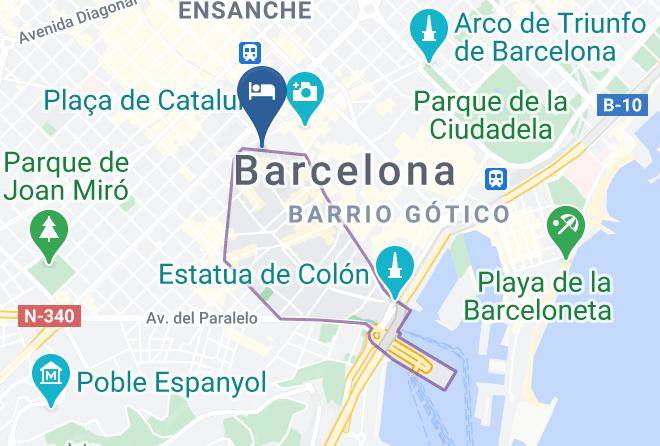 Barcelona - Hotel Atlantis By Atbcn Maps