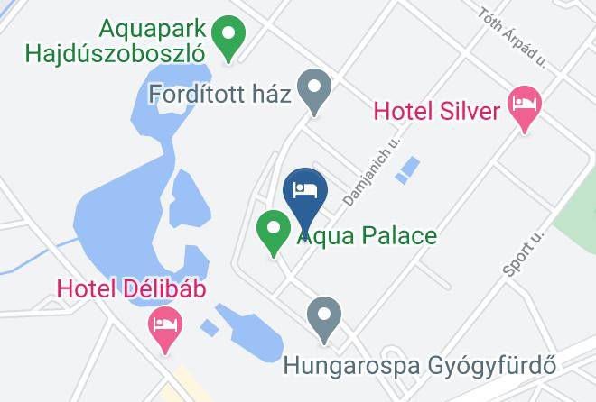 Hajduszoboszlo - Hotel Atlantis Maps