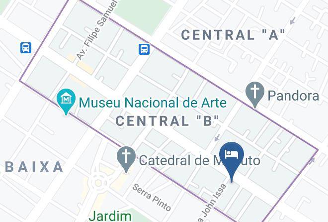 Maputo - Hotel Atlantis Maps