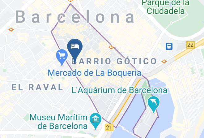 Barcelona - Hotel Atlas Barcelona Maps