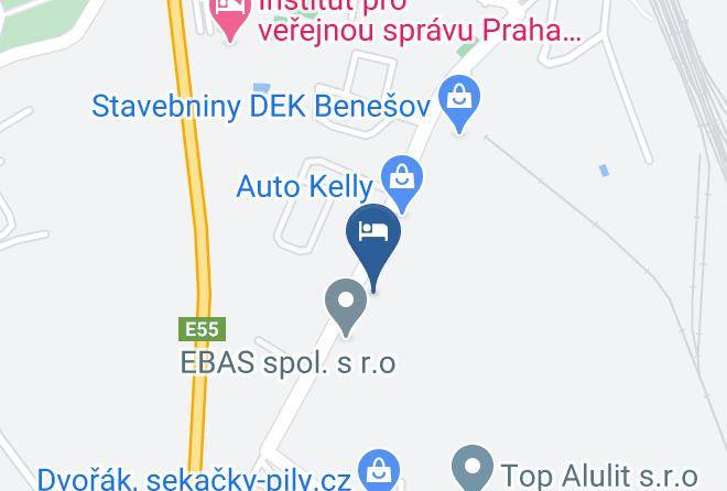 Benesov - Hotel Atlas Maps