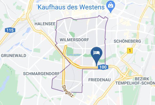 Stadt Berlin - Hotel Atlas Maps
