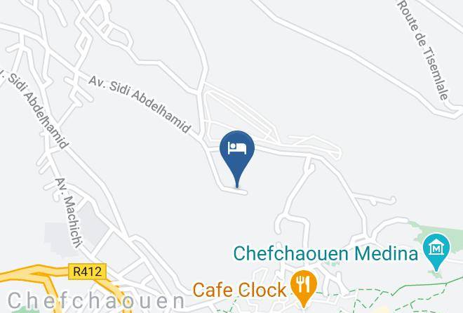 Tangier Tetouan - Hotel Atlas Chaouen Maps