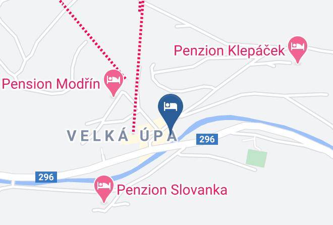 Trutnov - Hotel Atlas Maps