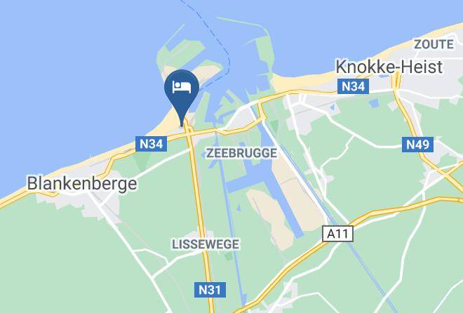 West Flanders - Hotel Atlas Maps