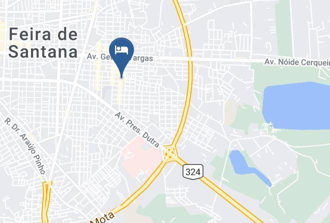Feira De Santana - Hotel Atmosfera Maps