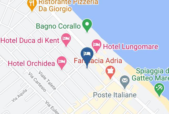 Forli - Hotel Atmosfere Beach Maps