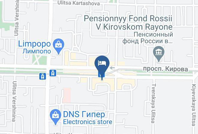 Tomsk - Hotel Atmosphera Maps