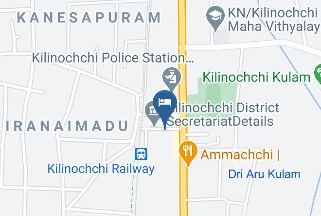 Jaffna - Hotel Atna Maps