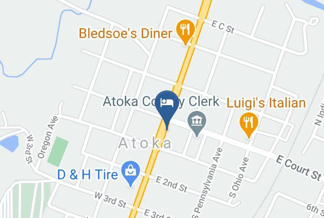 Atoka - Hotel Atoka Maps