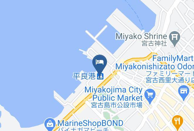 Miyakojima City - Hotel Atoll Emerald Miyakojima Maps