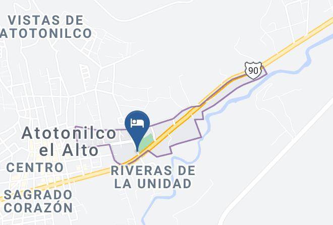 Atotonilco El Alto - Hotel Atotonilco Maps