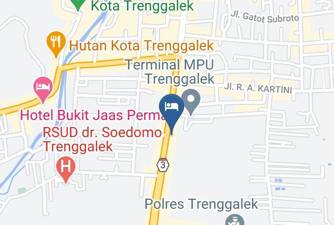 Trenggalek Regency - Hotel Atriaz Maps